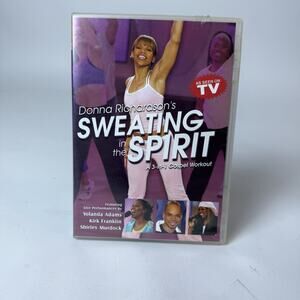 DONNA‎ RICHARDSON - Sweating In The Spirit - 3-IN-1 WORKOUT DVD